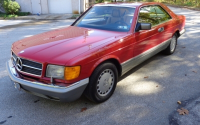 1987 Mercedes 560 SEC